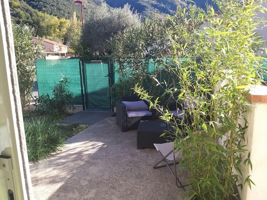 Appartement Rez De Jardin Cosy Avec Terrasse Fleurie Arles-sur-Tech